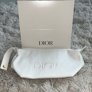 Dior Beauty Trousse Pouche White Women's Cosmetic